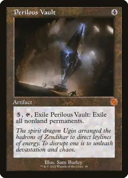 Perilous Vault (038) The Brothers' War Retro Artifacts BRR MTG Magic - Image 1