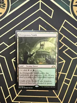 Overgrown Tomb NM MTG Guilds of Ravnica Regular - Image 1