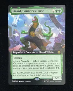 2025 Magic The Gathering MTG Marvel EN R 0265 Lizard, Connors's Curse #3 KM035 - Image 1