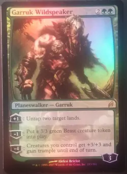 Garruk Languebestion Wildspeaker PREMIUM / FOIL VO - English Lorwyn - Magic mtg - Image 1