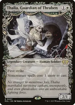 Thalia, Guardian of Thraben Foil (007) Showcase Multiverse Legends MUL MTG Magic - Image 1