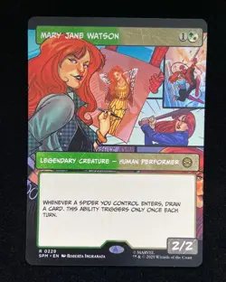 2025 Magic The Gathering MTG Marvel English R 0229 Mary Jane Watson KM035 #2 - Image 1