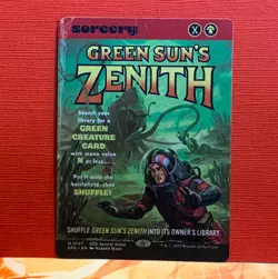 Green Sun's Zenith - Edge of Eternities Showcase Special Guests - Near Mint / NM - Image 1