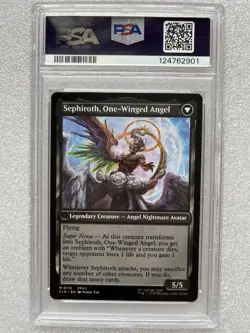 Sephiroth Fabled Soldier Magic the Gathering Final Fantasy Non-Holo 0115 PSA 9 - Image 2
