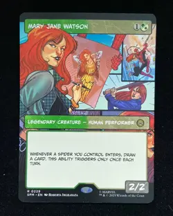 2025 Magic The Gathering MTG Marvel English R 0229 Mary Jane Watson KM035 - Image 1