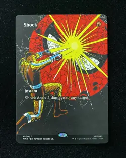 2025 Magic The Gathering MTG Marvel EN M 0027 Shock KM035 - Image 1