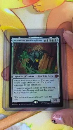 Anti-Venom, Horrifying Healer (Foil) - 0001 - Marvel's Spider-Man MTG NM/M - Image 2