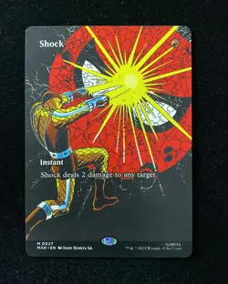 2025 Magic The Gathering MTG Marvel EN M 0027 Shock KM035 - Image 1
