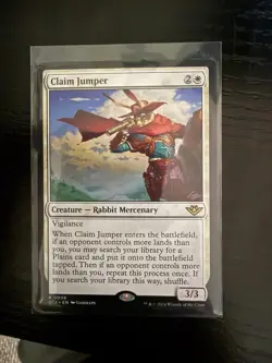 Claim Jumper R MTG Outlaws of Thunder Junction M/NM, English - Image 1