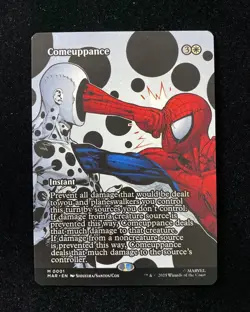 2025 Magic The Gathering MTG Marvel EN M 0001 Comeuppance KM035 - Image 1