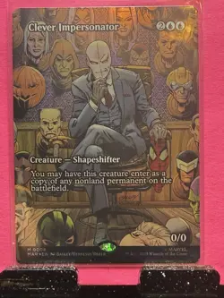 Clever Impersonator (Borderless) Marvel Universe Eternal-Legal Foil - Image 1