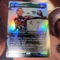 Miles Morales Ultimate Spider-Man X1 Mtg Marvel’s Nm Foil Borderless 0234 - Image 2