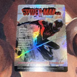 Miles Morales Ultimate Spider-Man X1 Mtg Marvel’s Nm Foil Borderless 0234 - Image 3