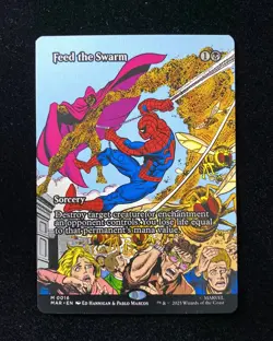 2025 Wizards of the Coast Magic The Gathering #M 0016 Feed the Swarm KM035 - Image 1