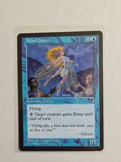 Wind Dancer - Tempest - LP - MTG Magic - Uncommon - Creature - Image 1