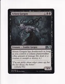 2018 VINTAGE MAGIC THE GATHERING MTG ARISEN GORGON (#2) (PdC) - Image 1