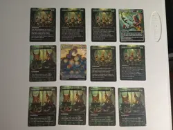 MTG Magic Fantasy Art Squirrel Token Maker Green Lot - Image 1