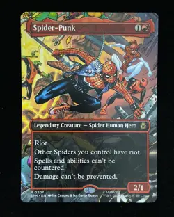 2025 Wizards of the Coast Magic: The Gathering EN Marvel 0207 Spider-Punk KM035 - Image 1