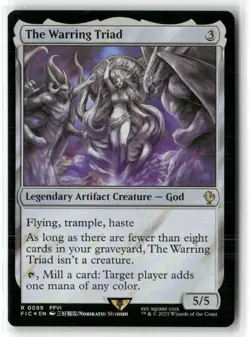 The Warring Triad Commander Final Fantasy Surge Foil NM MTG MAGIC - Image 1