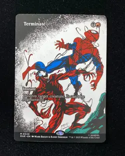 2025 Magic The Gathering MTG Marvel EN M 0040 Terminate KM035 - Image 1