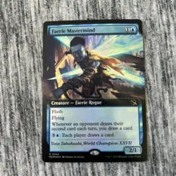Faerie Mastermind (Extended Art) March of the Machine Foil - Image 1