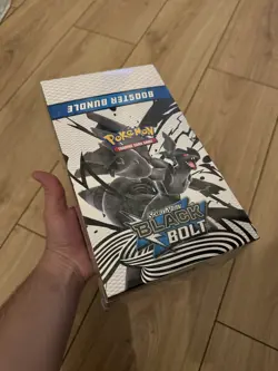 Pokemon TCG Black Bolt Booster Bundle Display Case (10 Bundles) SEALED - Image 1