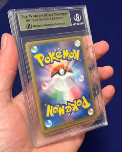 BGS 10 Pikachu #227SP Stamp Box Promo Japanese Pokemon GEM MINT - Image 4