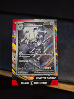 Steelix 150/132 Illustration Rare Pokemon Mega Evolution NM - Image 1