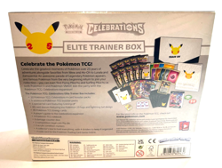 POKEMON ELITE TRAINER BOX 25TH CELEBRATIONS ETB - NEW - SEALED W/CASE AWESOME ! - Image 3