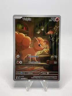 Vulpix Illustration Rare Pokemon Mega Evolution 138/132 Near Mint - Image 1