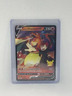 2021 Pokemon Sword & Shield Black Star Promo Lance’s Charizard SWSH113 NM - Image 1