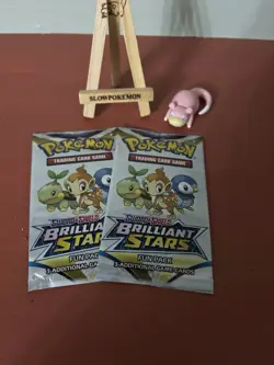 Pokemon Brilliant Stars Fun Pack Booster x2 packs NEW and SEALED - Image 1
