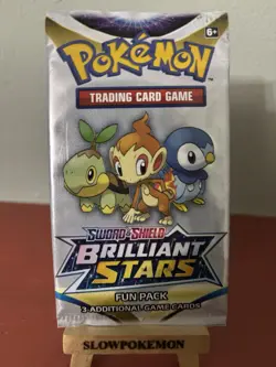 Pokemon Brilliant Stars Fun Pack Booster x2 packs NEW and SEALED - Image 2