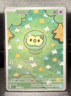 2025 Pokemon SV Black Bolt BLK EN Solosis Illustration Rare #118/086 - Image 1