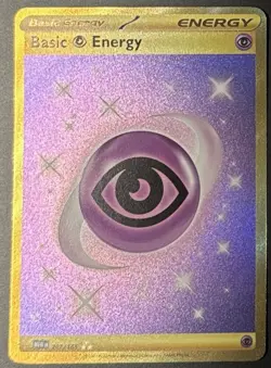 Pokemon TCG Scarlet & Violet 151 Psychic Energy Gold Hyper Rare 207/165 Holo 2 - Image 1