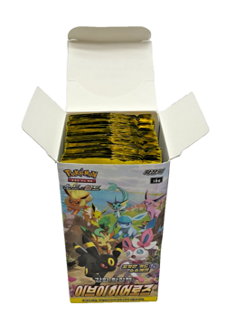 Lot of (30) Pokemon Korean: Eevee Heroes Sword & Shield S6a Open Booster Box #2 - Image 1