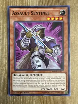 Yugioh Assault Sentinel DANE-EN011 Common NM - Image 1