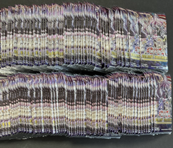 Lot of (132) Yu-Gi-Oh! Valiant Smashers Booster Packs SEALED - Image 1