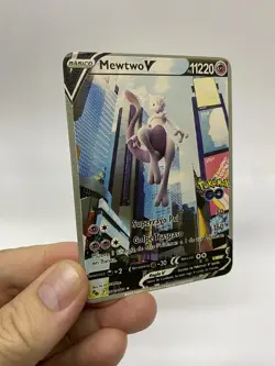 Mewtwo V Gold Metal Pokemon Card-Collectible Gift Display！Christmas - Image 5
