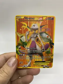Mewtwo EX Gold Metal Pokemon Card-Collectible Gift Display！Christmas - Image 2