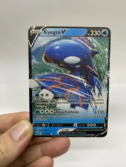 Kyogre V Gold Metal Pokemon Card-Collectible Gift Display！Christmas - Image 4