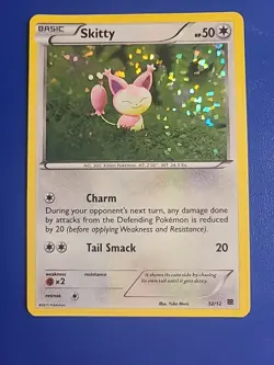 SKITTY 12/12 McDonald's Collection Promo Holo 2015 Basic Pokemon TCG Card MCD15 - Image 1