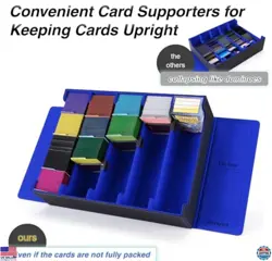 Venssu 5-Row Trading Card Storage Box - Holds 3800+ MTG Decks & 24 Divider Tabs - Image 4