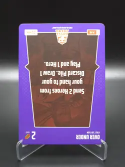 Over Under 2025 Bo Jackson Battle Arena Alpha Update Play Card #PL-96 - Image 3