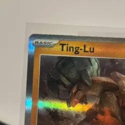 Paradox Rift Holo Ting-Lu 109/182 Rare Pokemon Card - Image 3