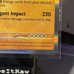 Paradox Rift Holo Ting-Lu 109/182 Rare Pokemon Card - Image 5
