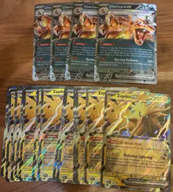 ✅ Super Collectible Pokemon Jumbo Card Set of 2 - Oversized Promo Cards - Rare! - Image 1