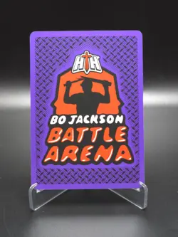 Brothers In Arms 2025 Bo Jackson Battle Arena Alpha Update Play Card #PL-86 - Image 2
