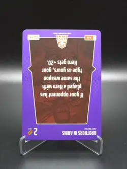 Brothers In Arms 2025 Bo Jackson Battle Arena Alpha Update Play Card #PL-86 - Image 3