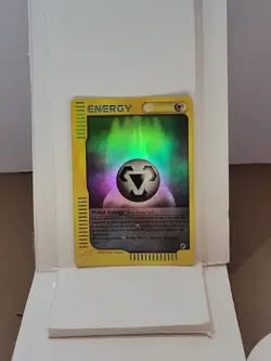 Metal Energy 143/147 Holo Aquapolis English Pokemon Card E-Reader WoTC - Image 1